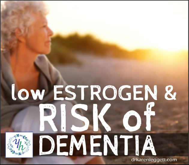 Estrogen Levels can Influence Risk of Alzheimer's and other forms of Dementia