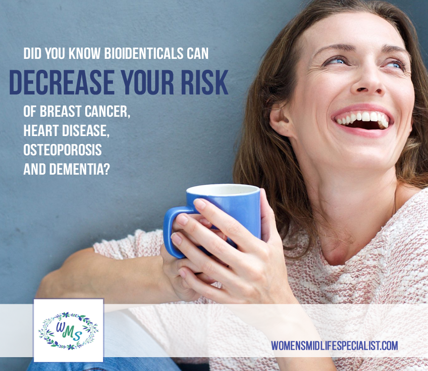 DECREASE your risk of Breast Cancer, Heart Disease, Osteoporosis and Dementia?