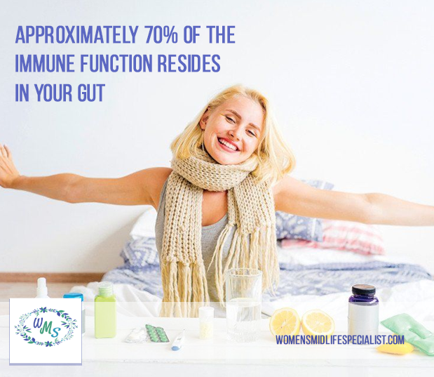 Approximately 70% of the Immune Function Resides in your Gut