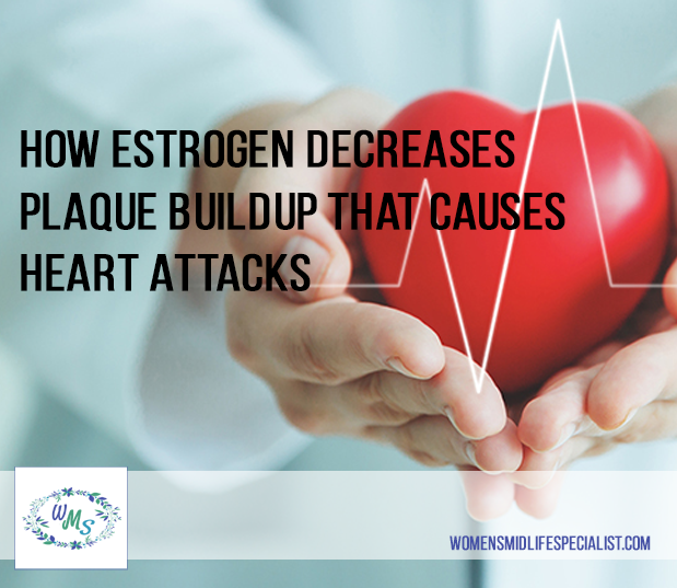 How Estrogen Decreases Plaque Buildup that causes Heart Attacks