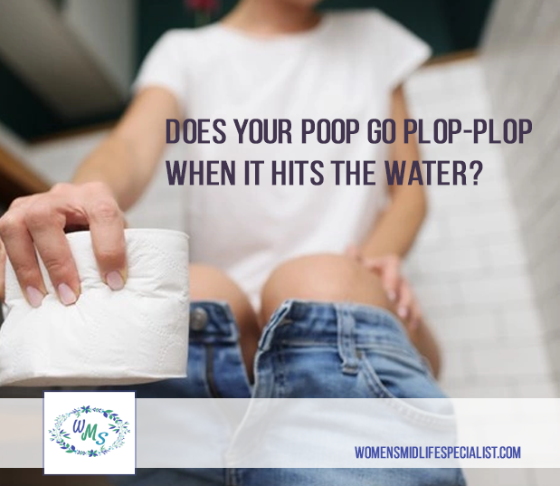 Does Your Poop Go Plop-Plop When it Hits the Water?