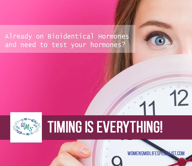 Already on Bioidentical Hormones and need to Test your Hormones?