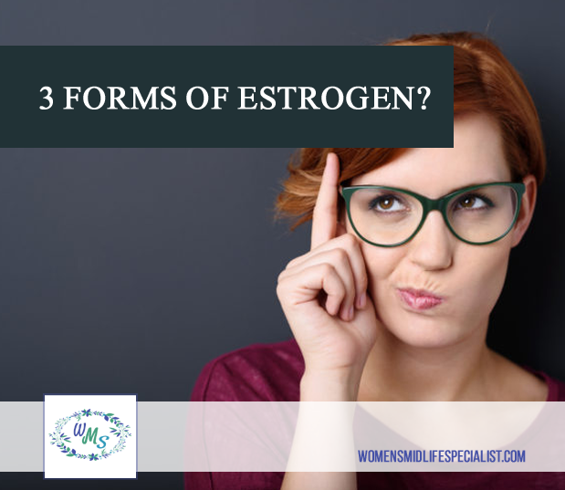 Did you know that there are actually THREE forms of Estrogens?