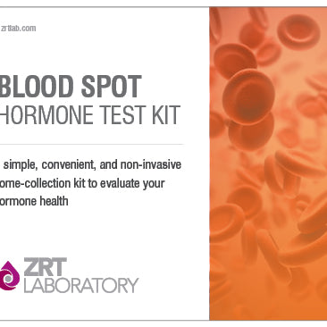 Test Kit - Female Blood Spot Profile One - 8 Tests: Estrone (E1), Estradiol (E2), Estriol (E3), Progesterone (Pg), Pg/E2 Ratio, Testosterone (T), SHBG, DHEA-S (DS), Cortisol (C)