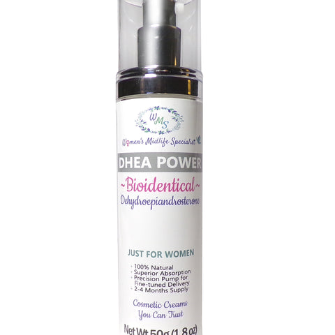 DHEA POWER - DHEA USP in an All Natural Cream - 200 Pumps Per Bottle!