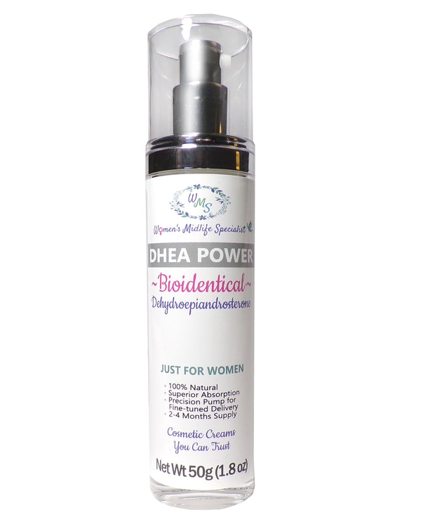 DHEA POWER - DHEA USP in an All Natural Cream - 200 Pumps Per Bottle!