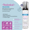 HEAVEN - BiEST (80:20) & Progesterone in an All Natural Cream - 200 Pumps Per Bottle!
