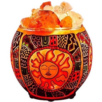 Tribal Sun Salt Lamp Diffuser