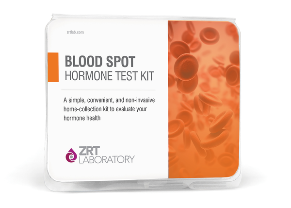 Test Kit - Female Blood Spot Profile One - 8 Tests: Estrone (E1), Estradiol (E2), Estriol (E3), Progesterone (Pg), Pg/E2 Ratio, Testosterone (T), SHBG, DHEA-S (DS), Cortisol (C)